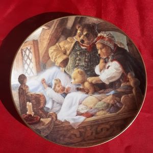 Goldilocks and The Three Bears Plate